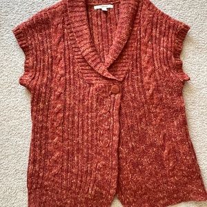 Burnt Orange Cardigan